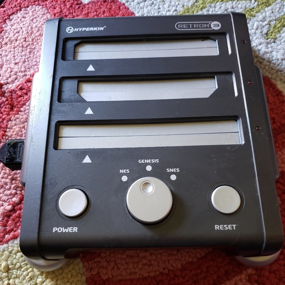 Hyperkin Retron 3 System NES/Genesis/SNES Bundle + Original Controllers